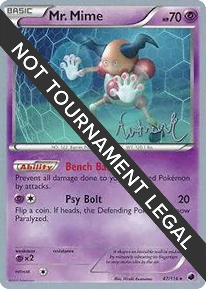 Mr. Mime, World Championship Decks 47/116