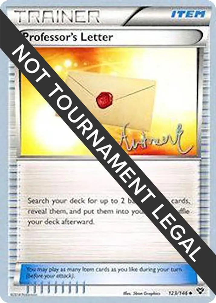 Professor's Letter, World Championship Decks 123/146
