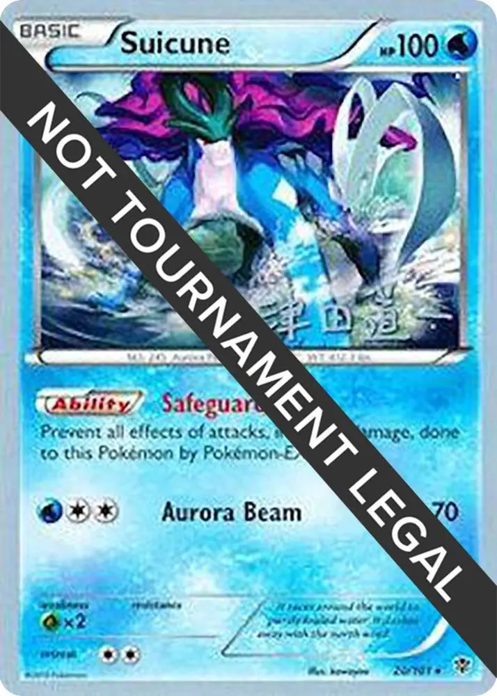 Suicune, World Championship Decks 20/101