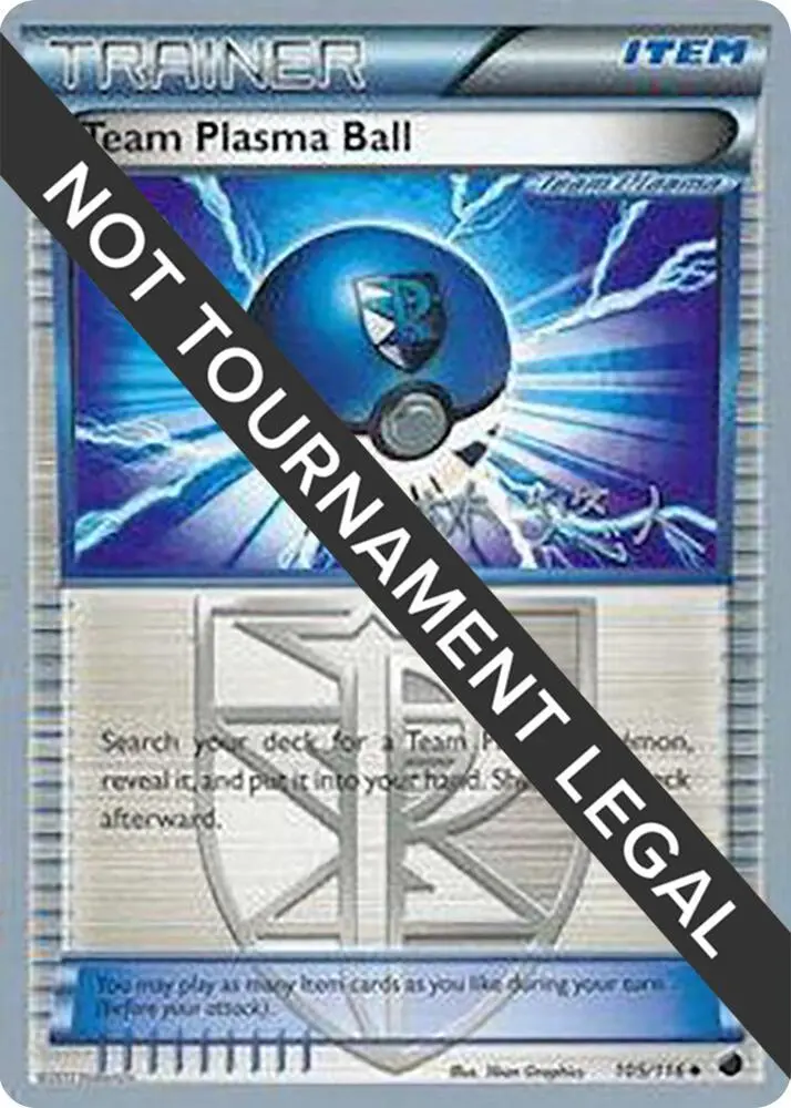 Team Plasma Ball, World Championship Decks 105/116