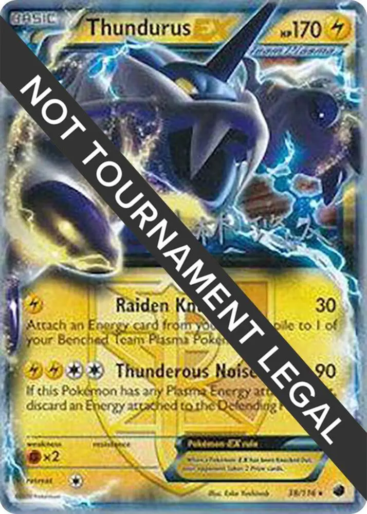 Thundurus EX, World Championship Decks 38/116