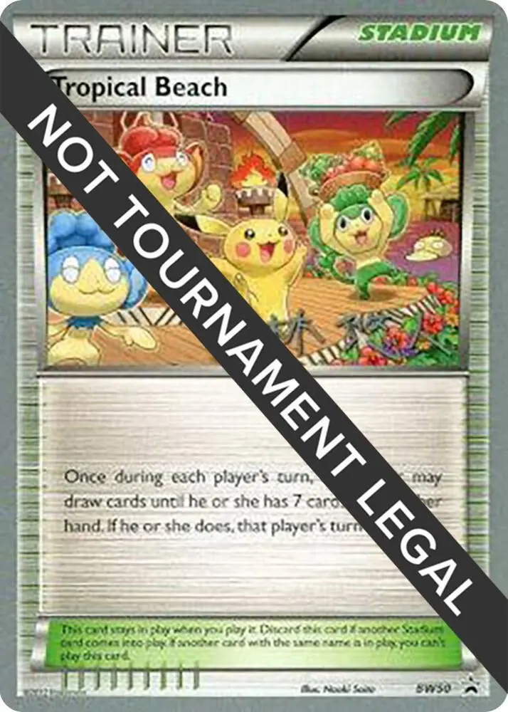 Tropical Beach, World Championship Decks BW50