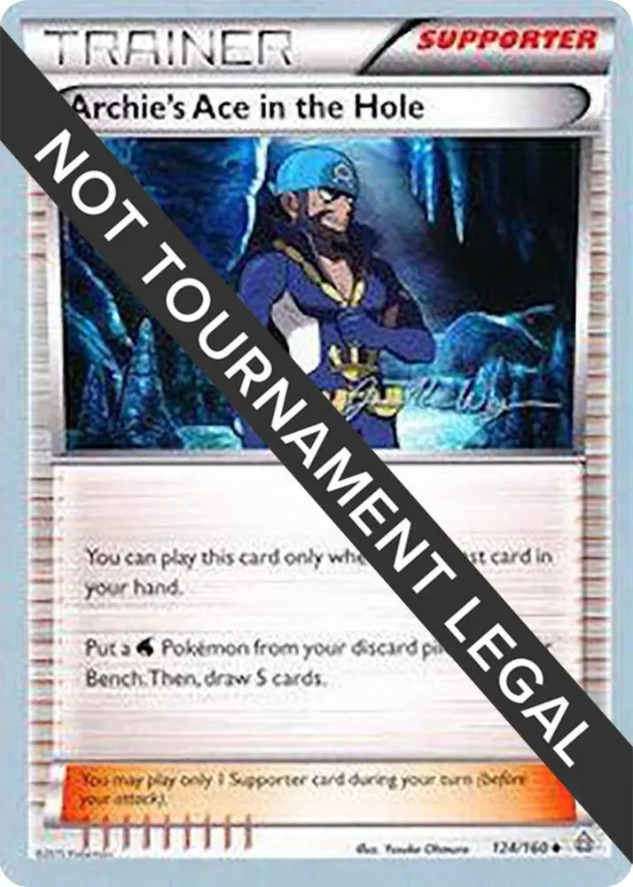Archie's Ace in the Hole, World Championship Decks 124/160