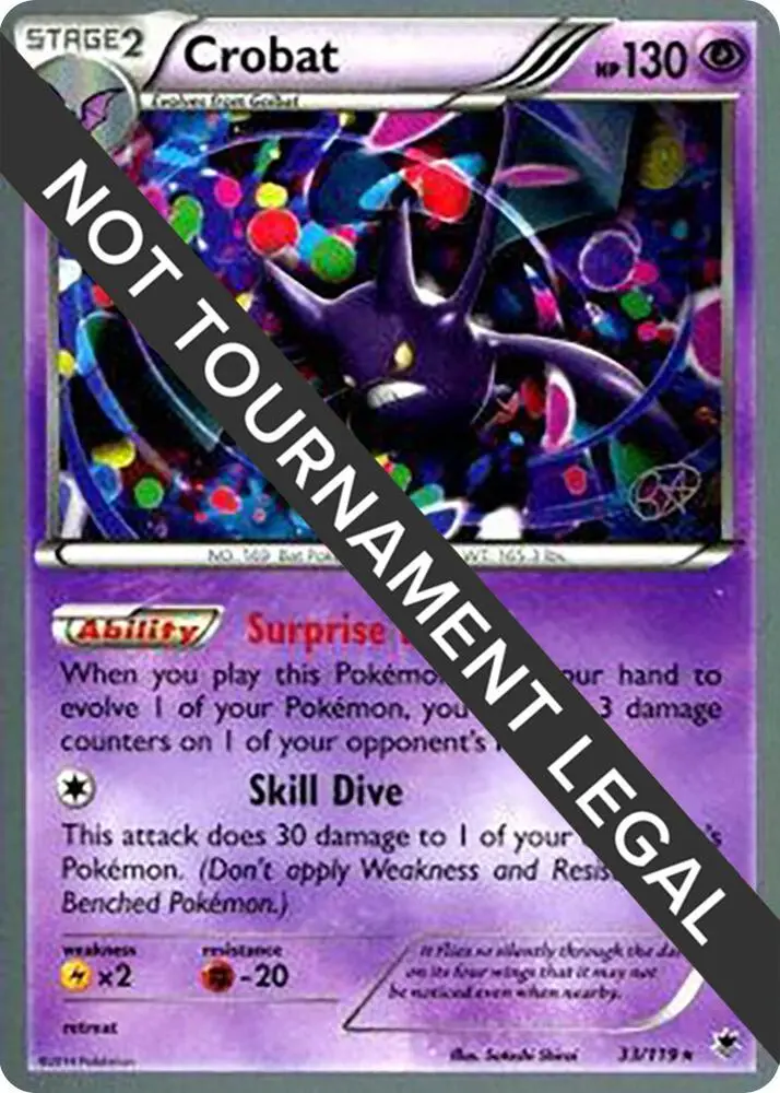 Crobat, World Championship Decks 33/119