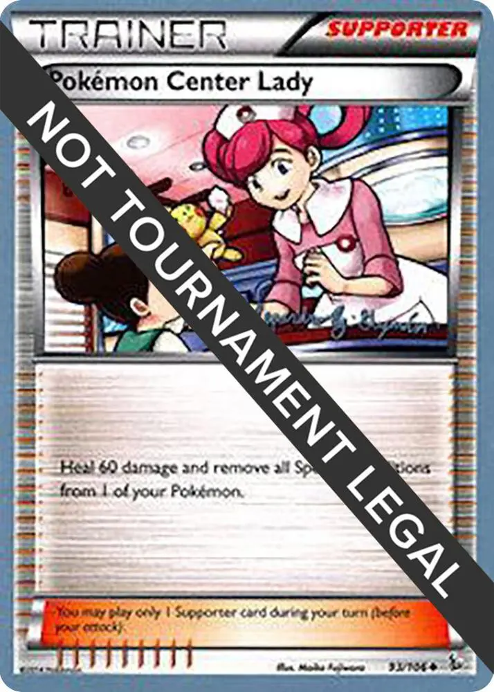 Pokemon Center Lady - 2015 (Alejandro Ng-Guzman), World Championship Decks 93/106