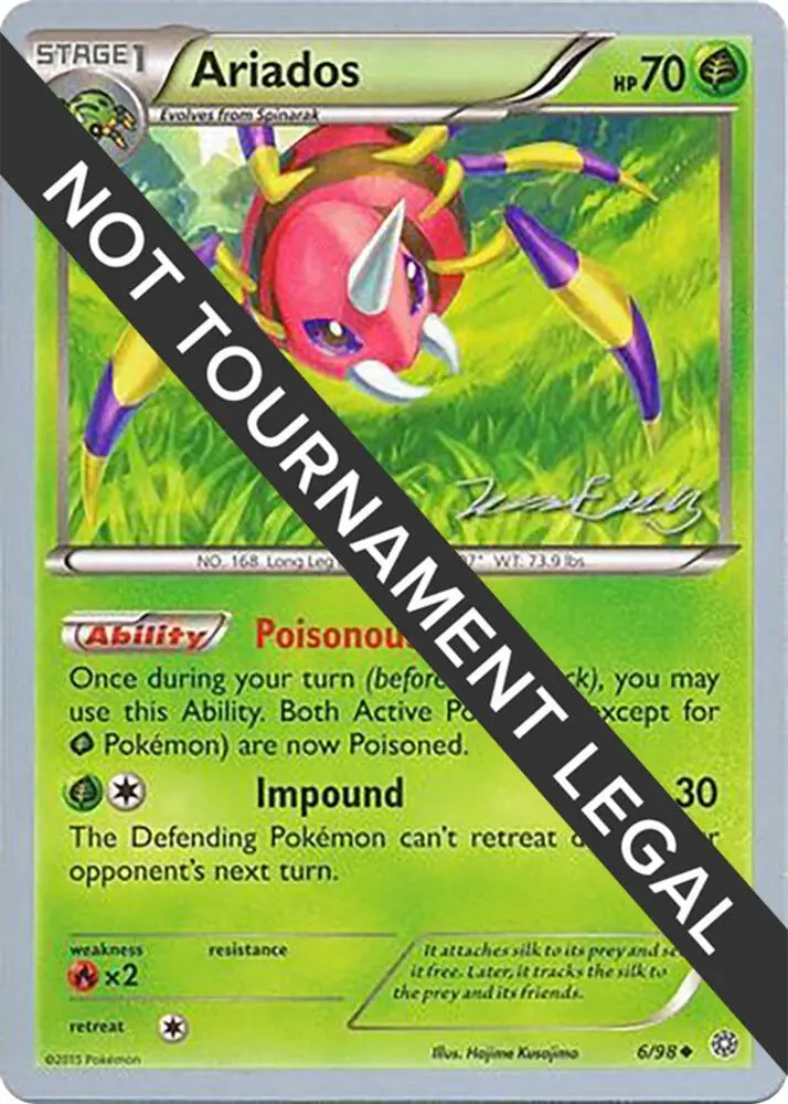 Ariados, World Championship Decks 6/98