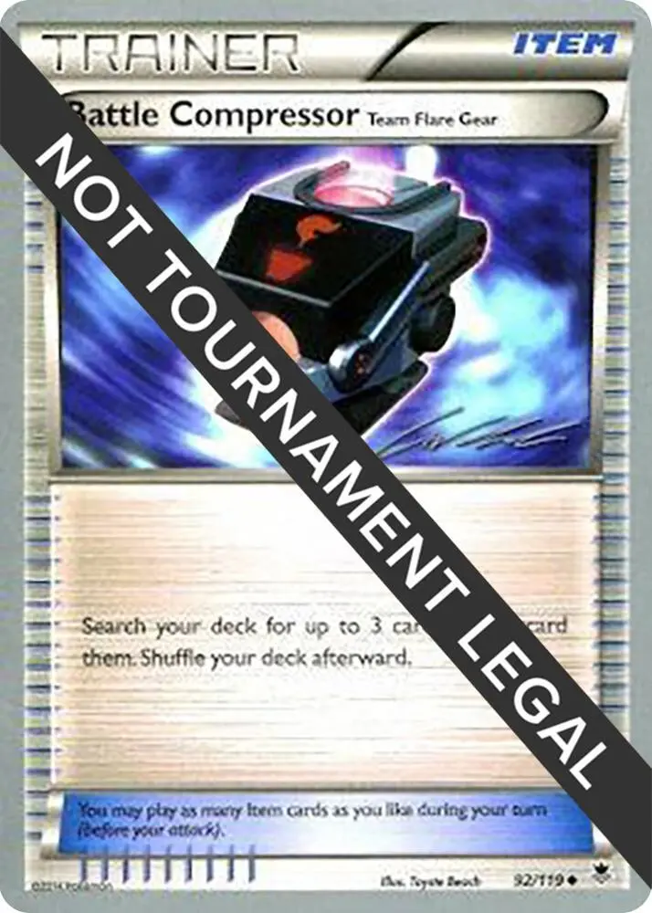 Battle Compressor (Team Flare Gear), World Championship Decks 92/119