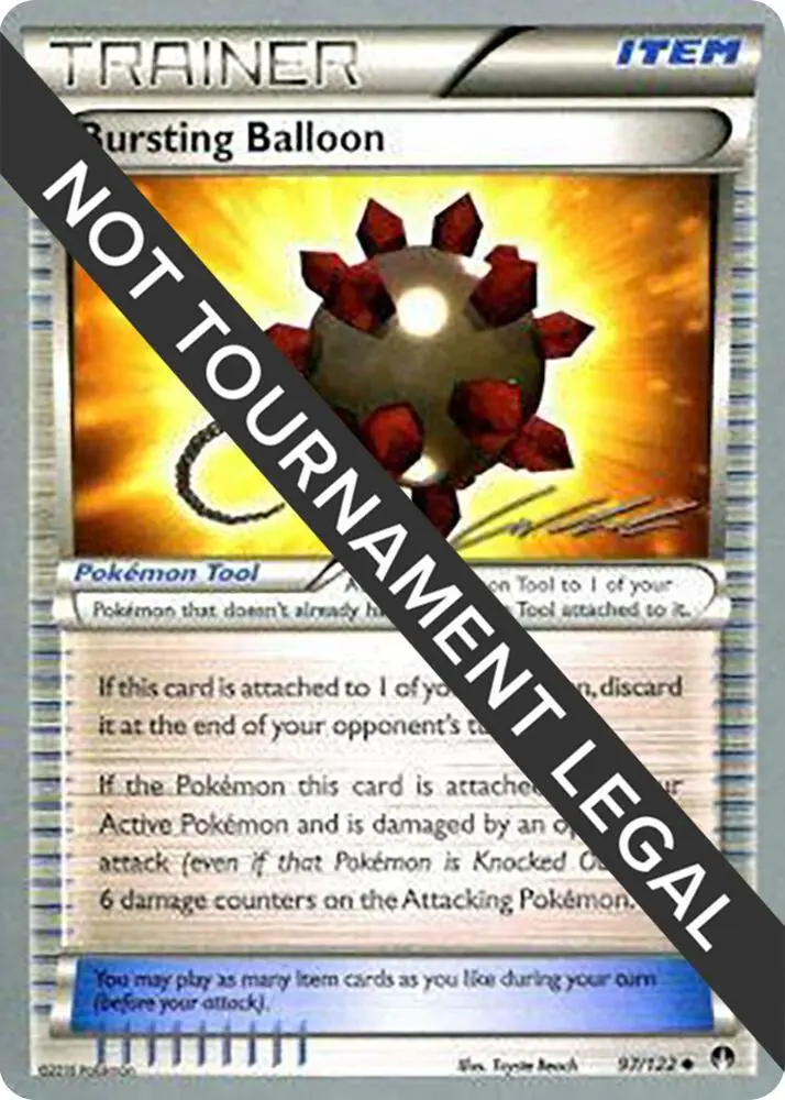 Bursting Balloon, World Championship Decks 97/122