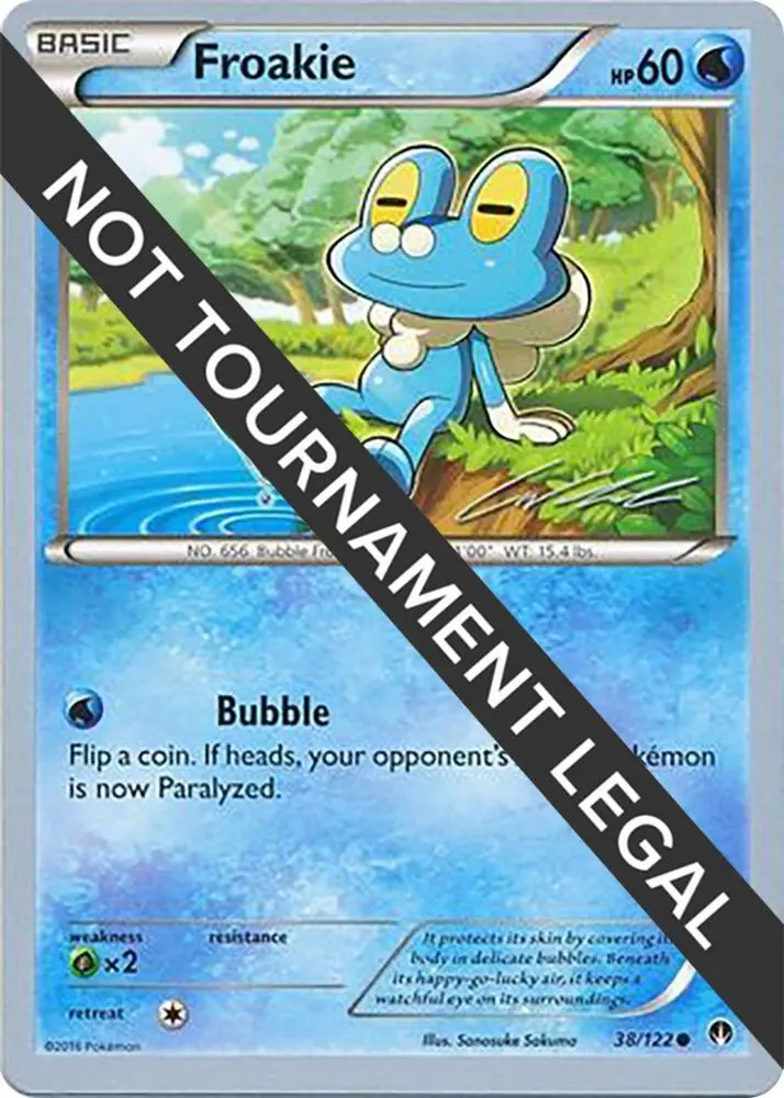 Froakie, World Championship Decks 38/122
