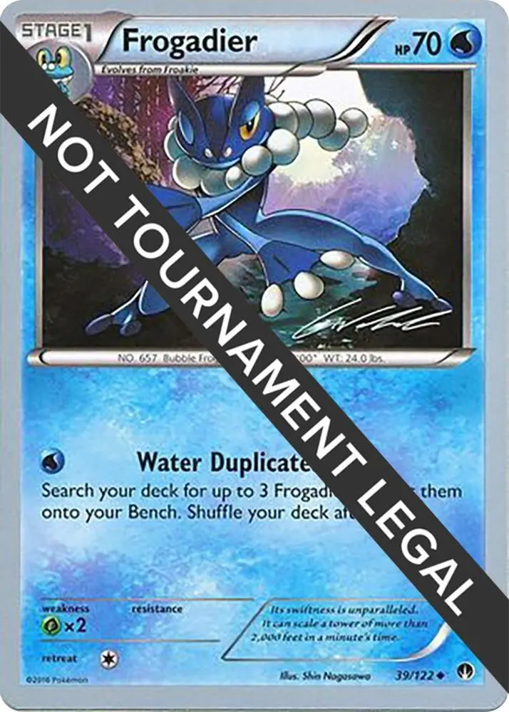 Frogadier, World Championship Decks 39/122