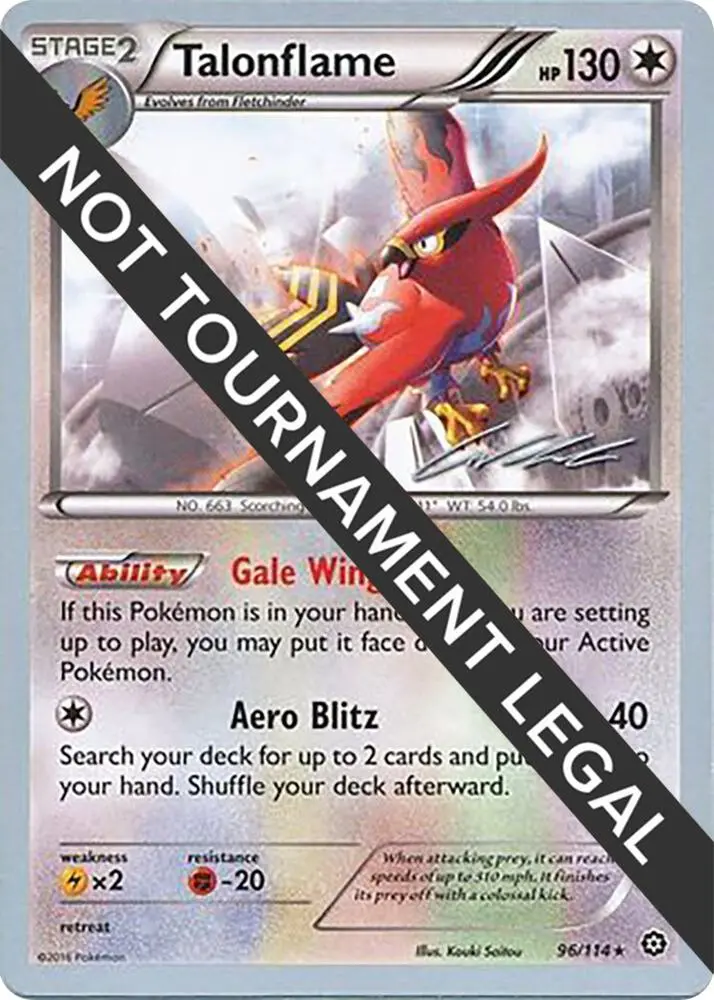 Talonflame, World Championship Decks 96/114
