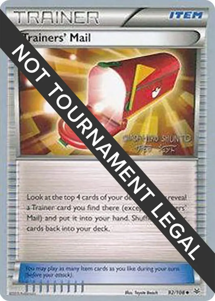 Trainers' Mail, World Championship Decks 92/108