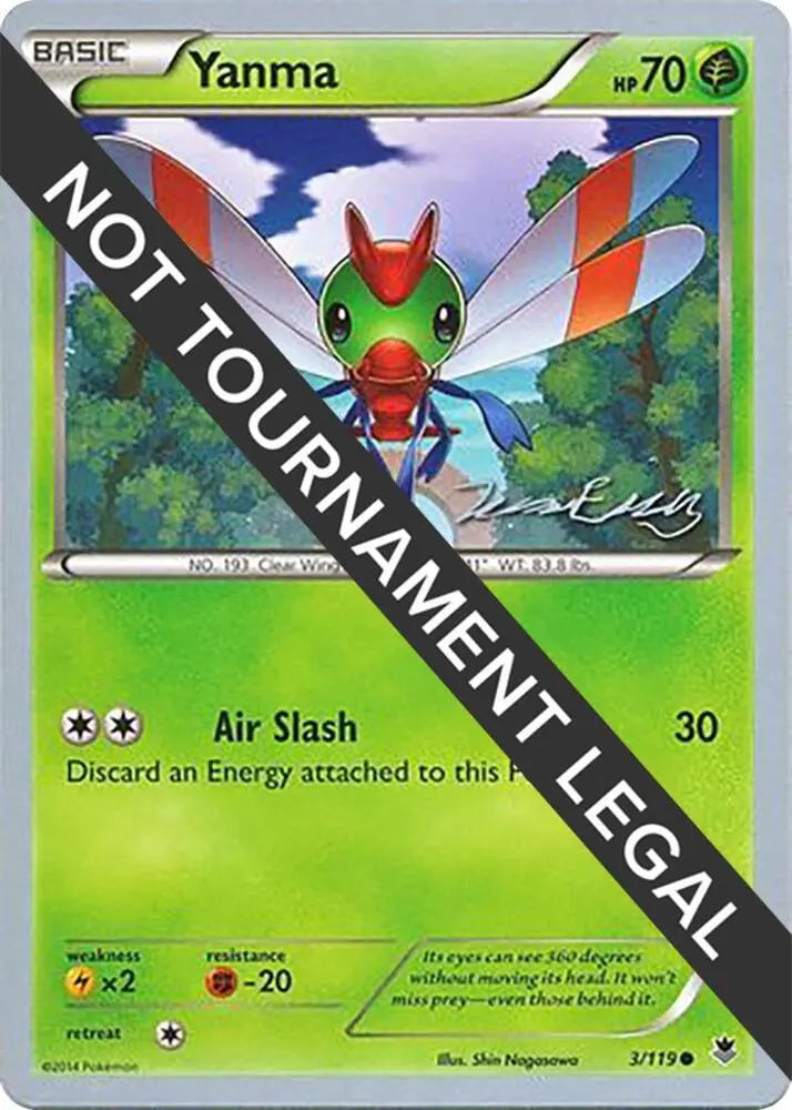 Yanma, World Championship Decks 84/102