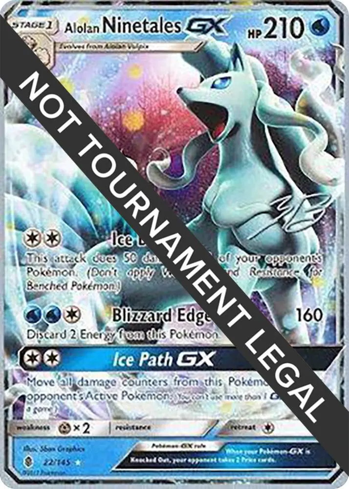 Alolan Ninetales GX, World Championship Decks 22/145