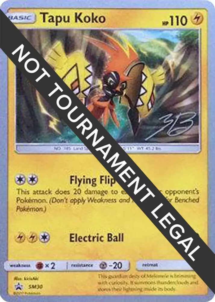 Tapu Koko, World Championship Decks SM30