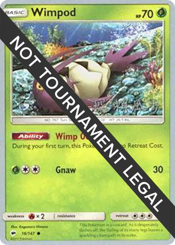 Wimpod, World Championship Decks 16/147