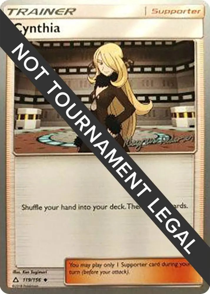 Cynthia, World Championship Decks 119/156