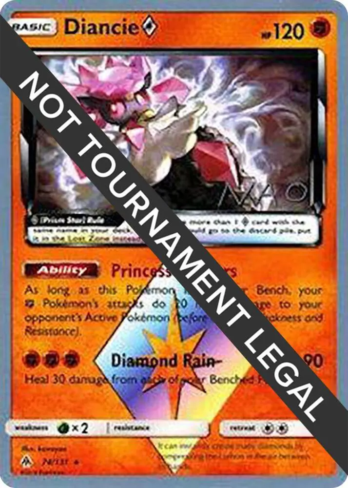 Diancie Prism Star, World Championship Decks 74/131