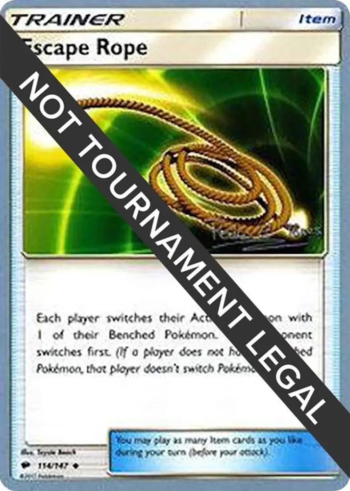 Escape Rope, World Championship Decks 127/160