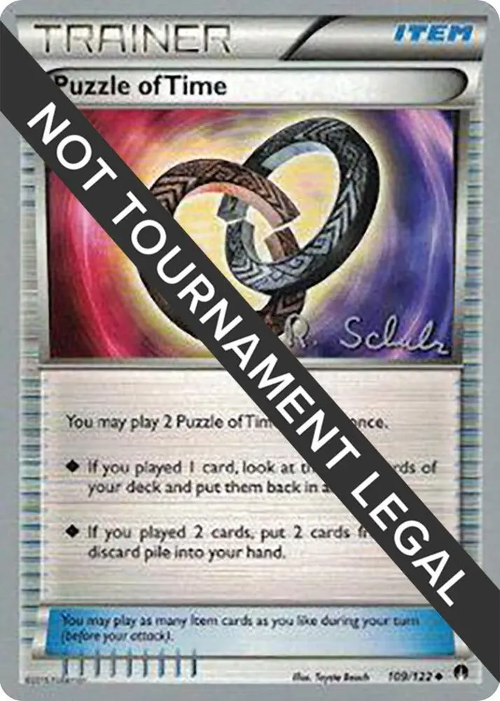 Puzzle of Time, World Championship Decks 109/122