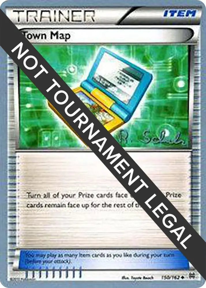 Town Map, World Championship Decks 136/149