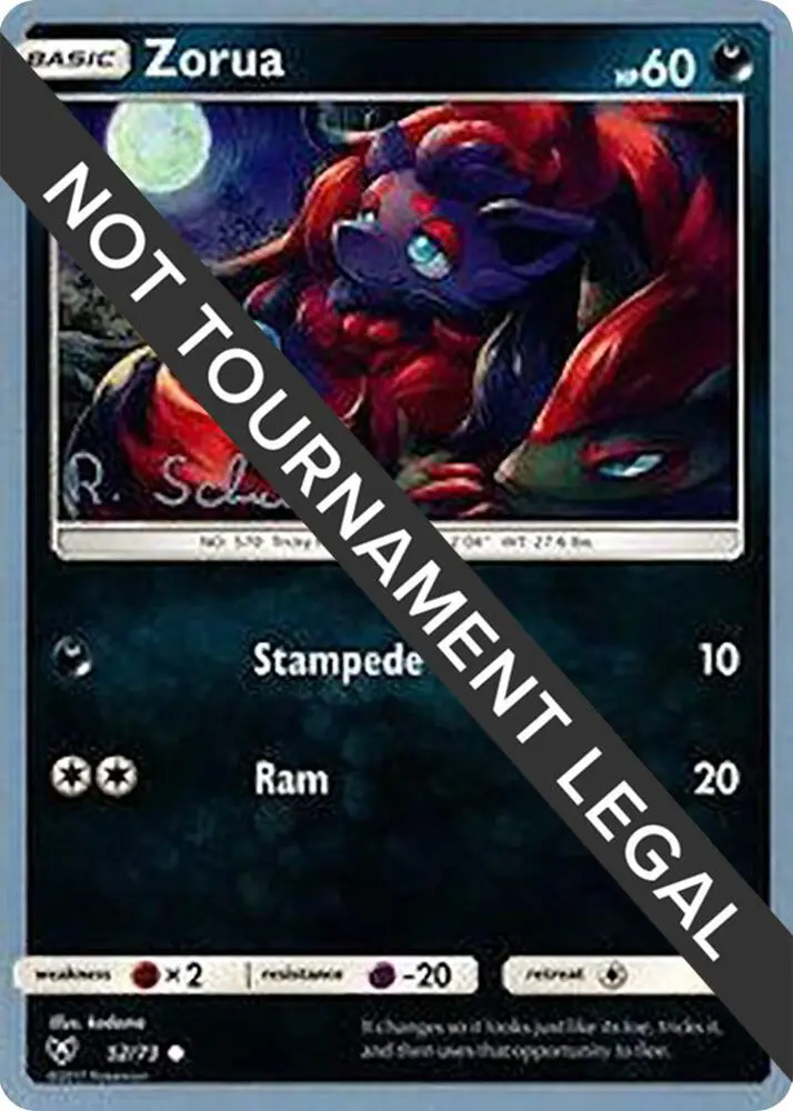 Zorua, World Championship Decks 52/73