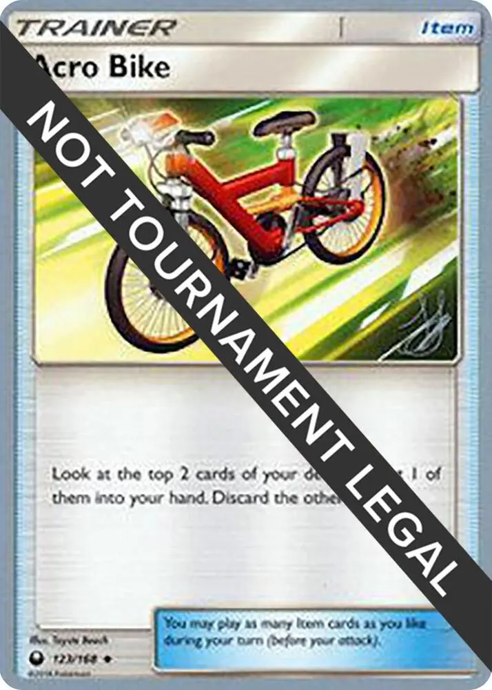 Acro Bike, World Championship Decks 123/168