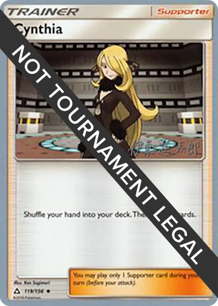 Cynthia, World Championship Decks 119/156