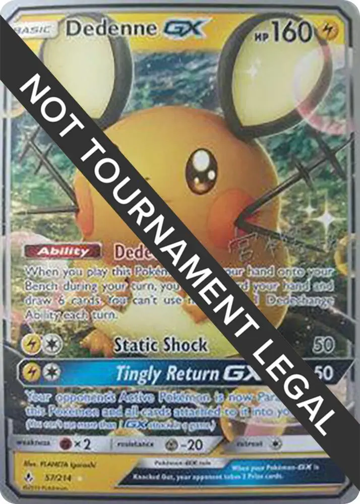 Dedenne GX, World Championship Decks 57/214