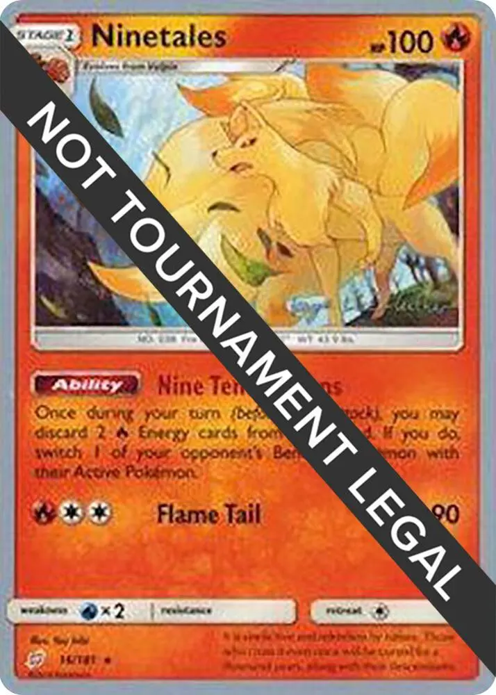 Ninetales, World Championship Decks 16/181
