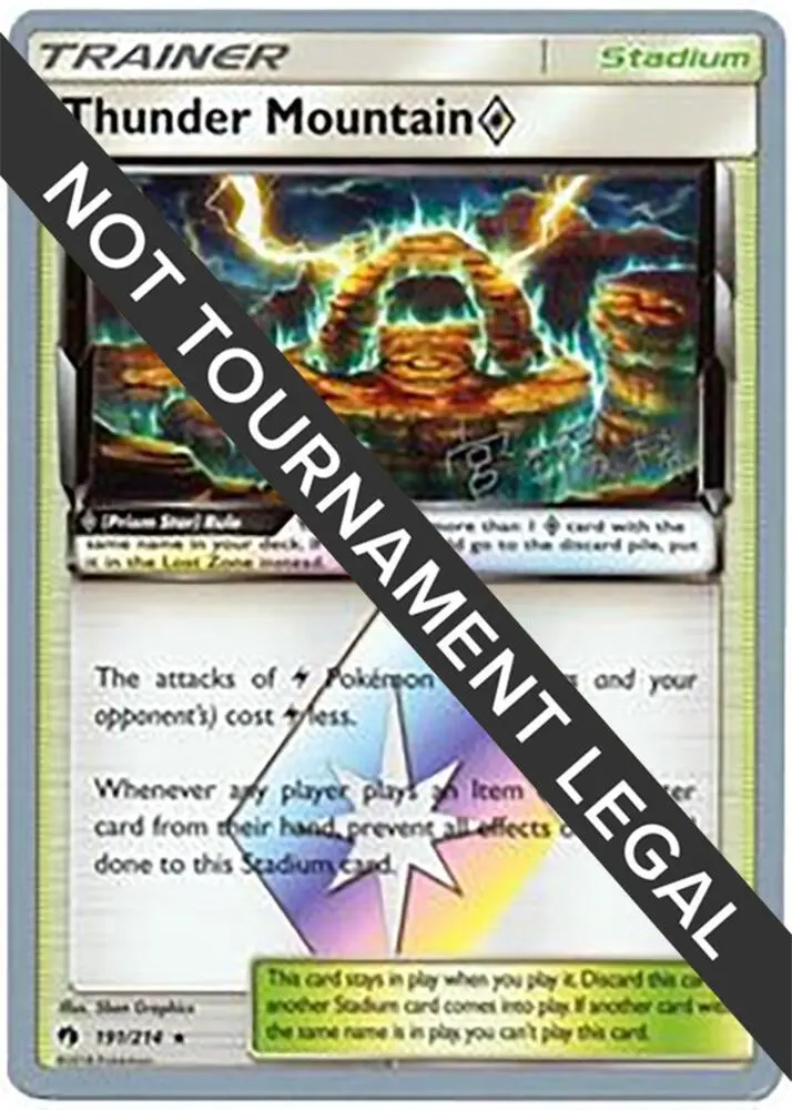 Thunder Mountain Prism Star, World Championship Decks 191/214