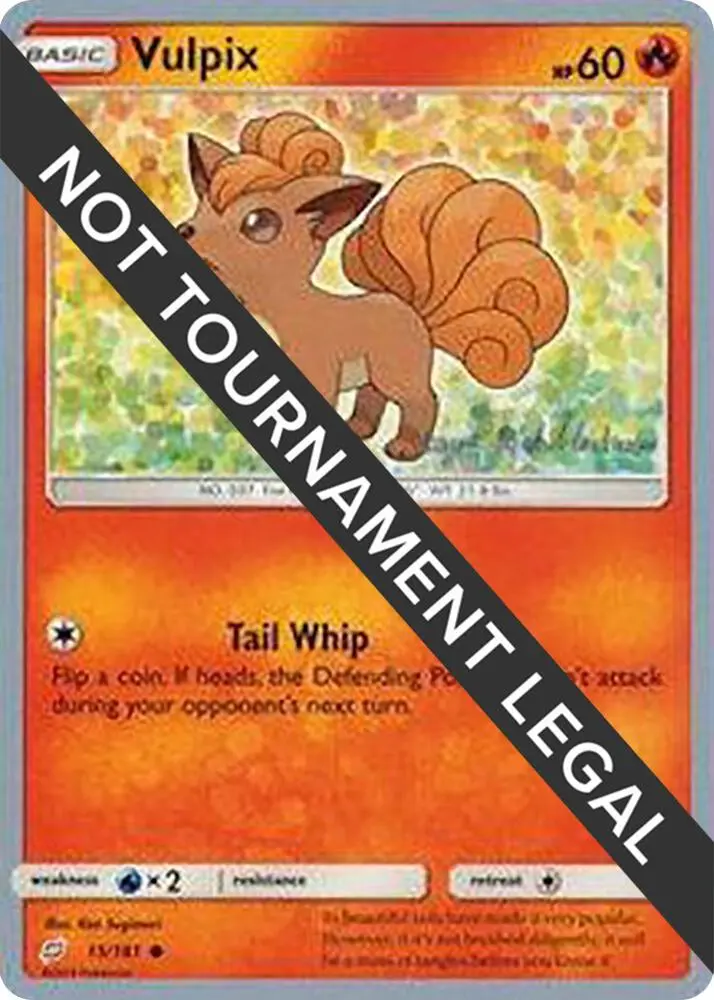 Vulpix, World Championship Decks 15/181