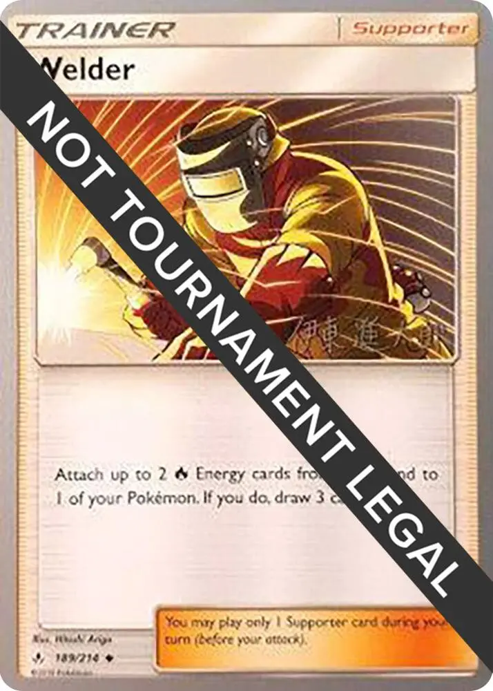 Welder, World Championship Decks 189/214