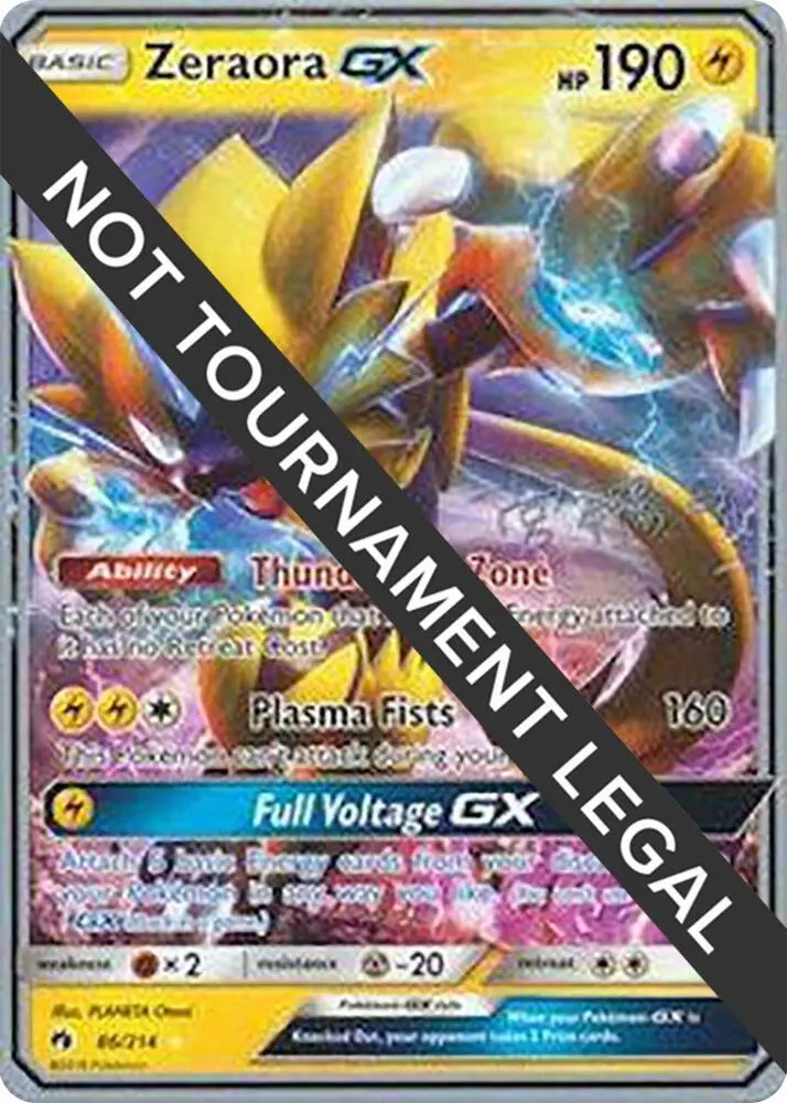 Zeraora GX, World Championship Decks 86/214