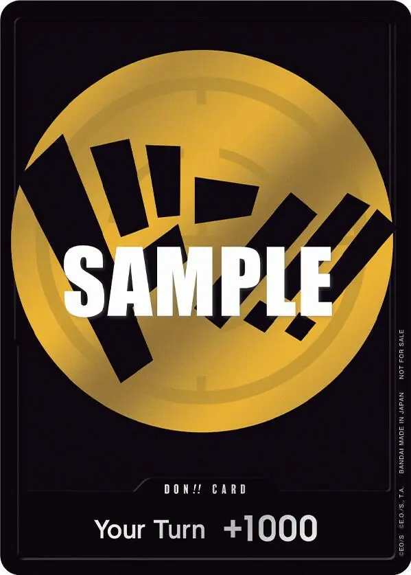 DON!! Card (Yellow), One Piece Promotion Cards DON!!