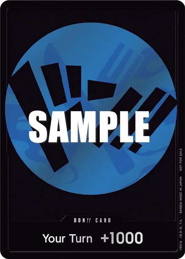DON!! Card (Blue), One Piece Promotion Cards DON!!