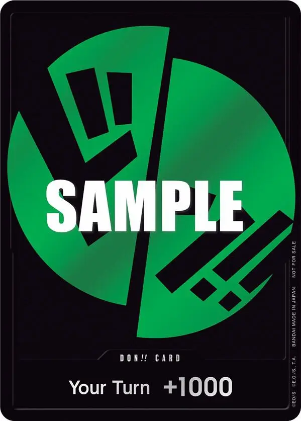 DON!! Card (Green), One Piece Promotion Cards DON!!