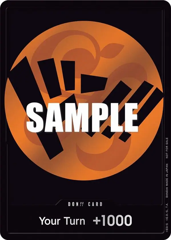 DON!! Card (Orange), One Piece Promotion Cards DON!!
