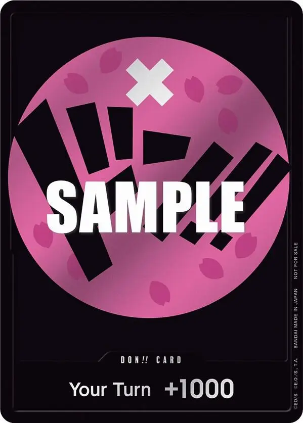 DON!! Card (Pink), One Piece Promotion Cards DON!!
