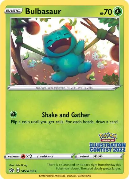 Bulbasaur, SWSH Black Star Promos SWSH303/307
