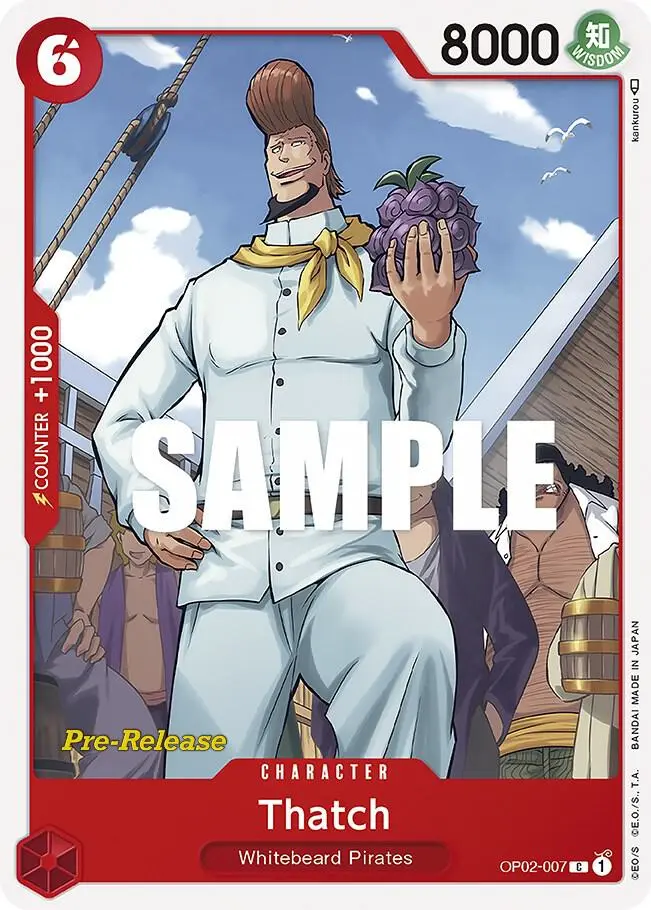 Thatch, Paramount War Pre-Release Cards OP02-007