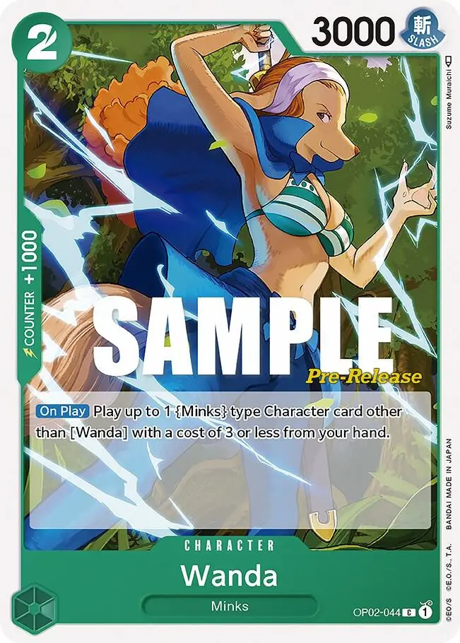 Wanda, Paramount War Pre-Release Cards OP02-044