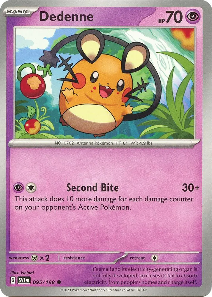 Dedenne, Scarlet & Violet 095/198