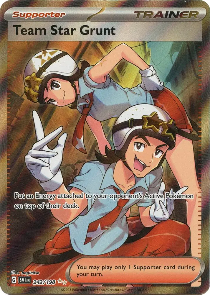 Team Star Grunt, Scarlet & Violet 242/198