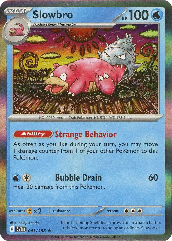 Slowbro, Scarlet & Violet 043/198