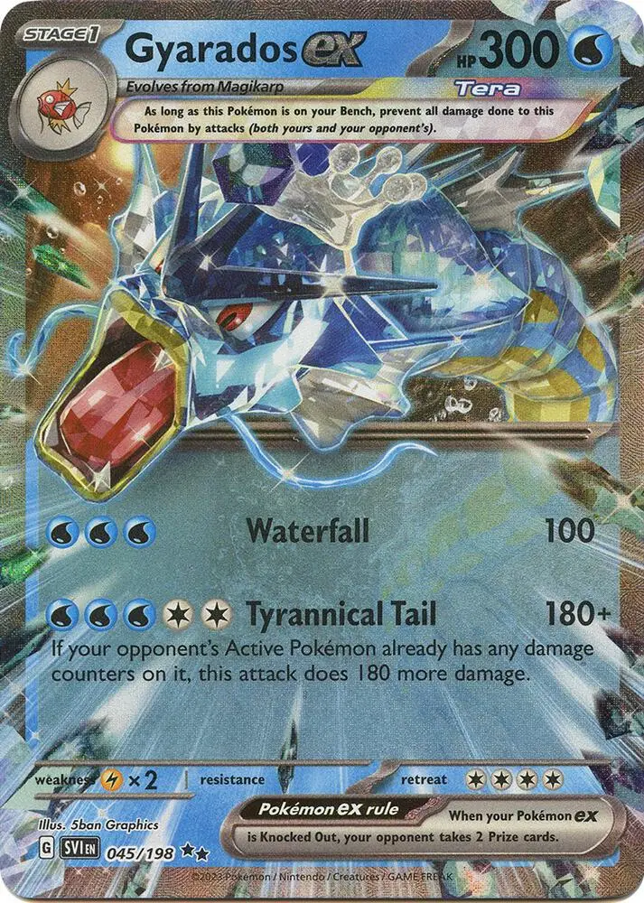 Gyarados ex, Scarlet & Violet 045/198