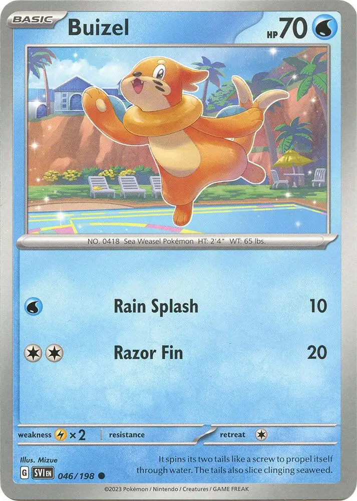 Buizel, Scarlet & Violet 046/198