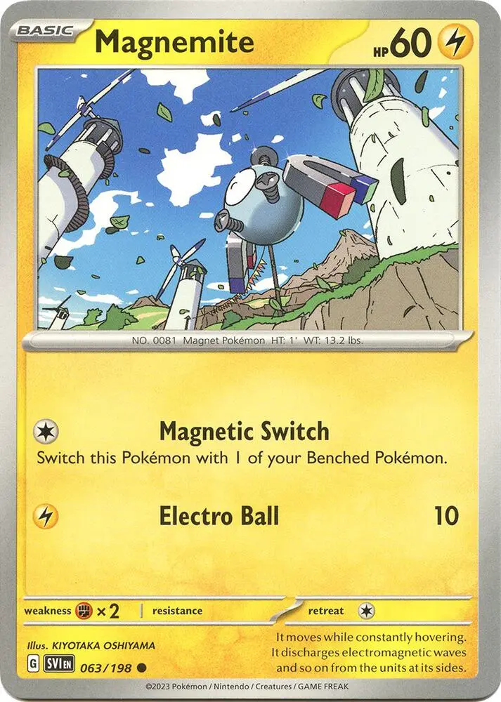 Magnemite, Scarlet & Violet 063/198