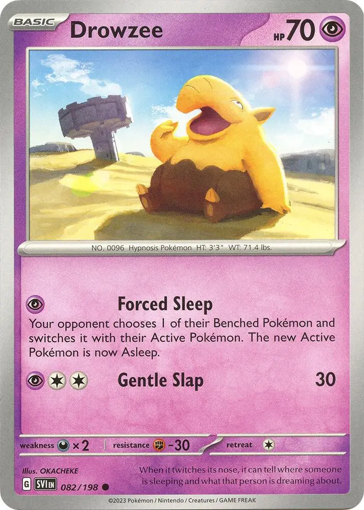 Drowzee, Scarlet & Violet 082/198