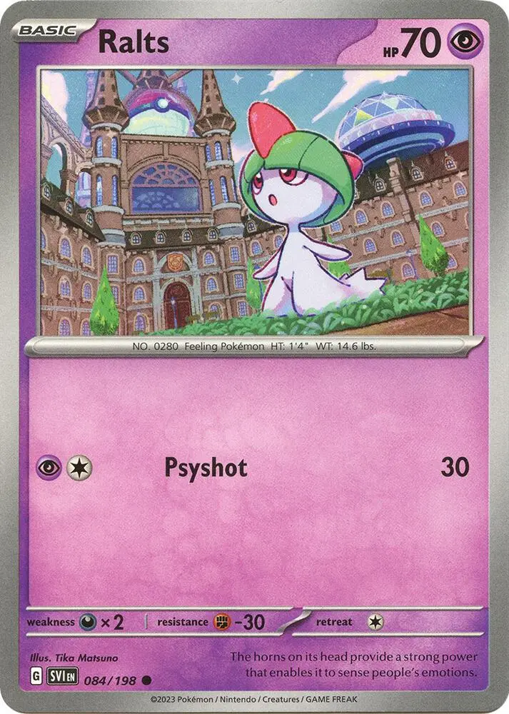 Ralts, Scarlet & Violet 084/198